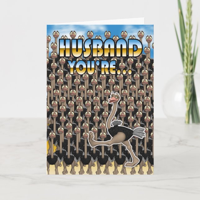 Husband Father's Day Card - You Are One In a Milli (Front)