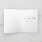 Husband-Fiance-Boyfriend Birthday Card lover card (Inside)