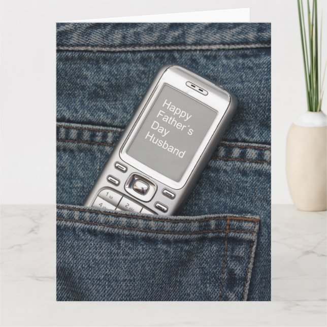 husband   Happy Father's Day Card (Front)