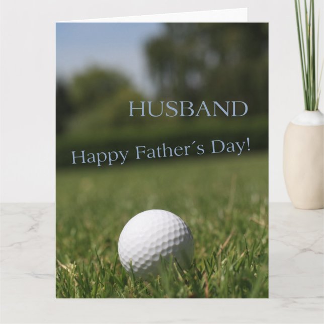 husband   Happy Father's Day Card (Front)