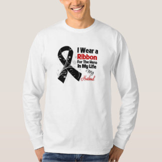 Husband Hero in My Life Skin Cancer T-Shirt