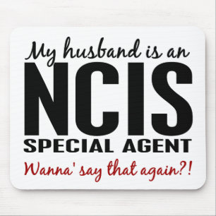 Husband Is An NCIS Agent Mouse Pad