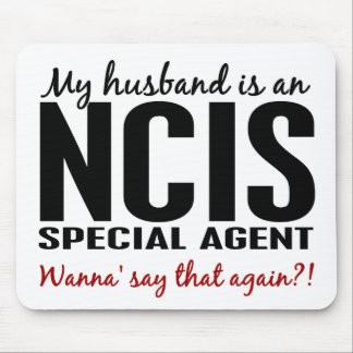 Husband Is An NCIS Agent Mouse Pad