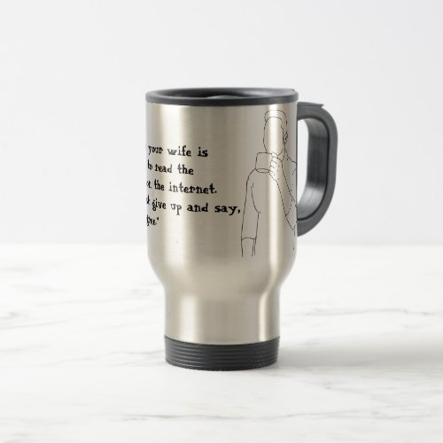 Husband Jokes Series TravelCommuter Mug