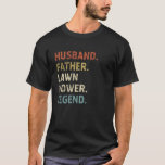 Husband, Lawn-Mover - Birthday Gifts for Men, Dad, T-Shirt<br><div class="desc">Husband,  Lawn-Mover - Birthday Gifts for Men,  Dad,  Brother</div>