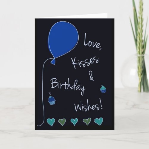 HUSBAND LOVEKISSESBIRTHDAY WISHES FOR YOU CARD