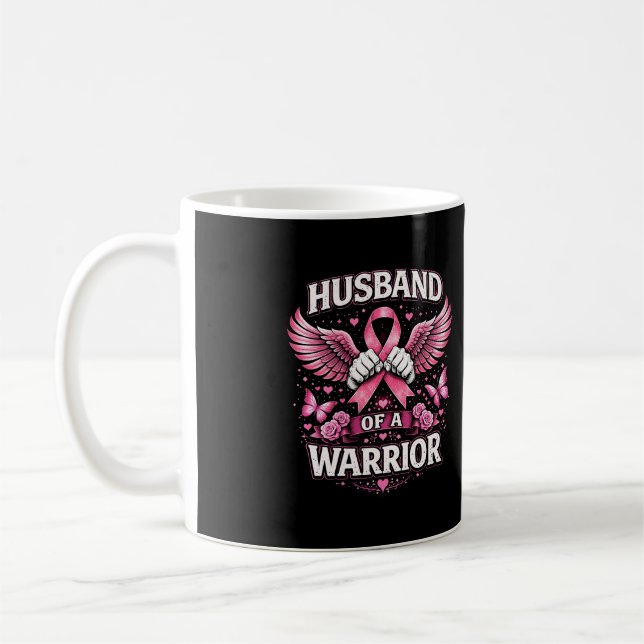 Husband of a Warrior Coffee Mug (Left)