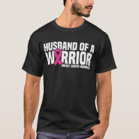Husband Of A Warrior Pink Ribbon Breast Cancer