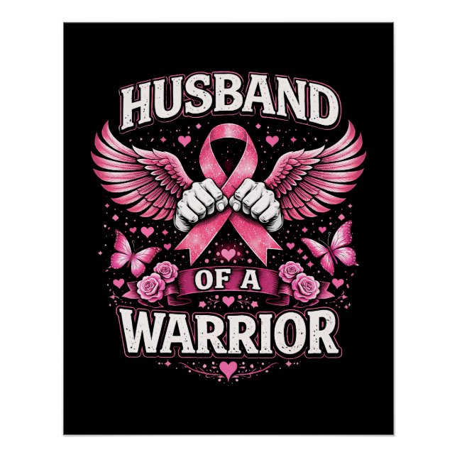 Husband of a Warrior Poster (Front)
