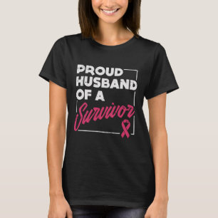 Husband Of Survivor Breast Cancer Awareness Men Gi T-Shirt
