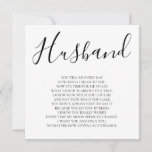 Husband Poem From Wife Card at Zazzle