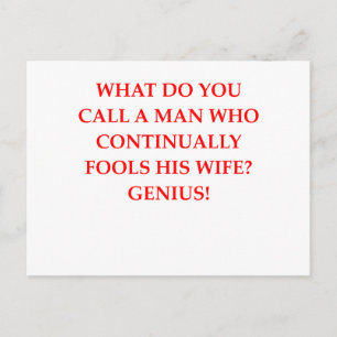husband postcard