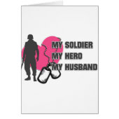 Husband Soldier Pink Heart (Front)