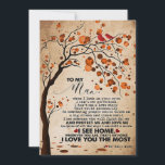 Husband To My Husband I See Home Thank You Card<br><div class="desc">Husband To My Husband I See Home</div>