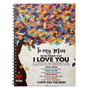 Husband To My Man I Love Husband Notebook