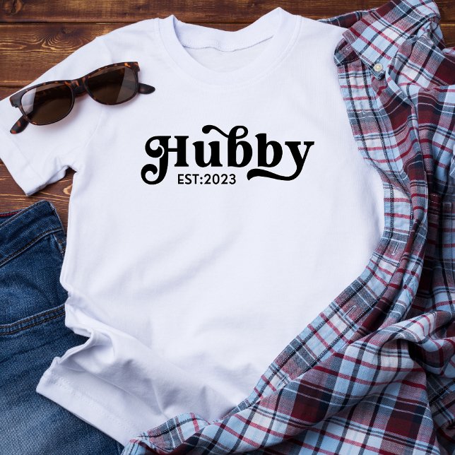 Husband Wedding Honeymoon Year T-Shirt (Creator Uploaded)