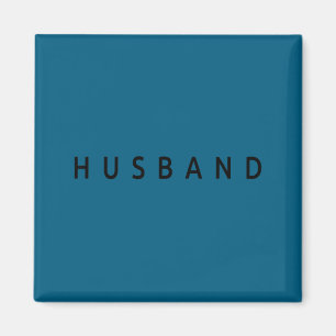 Husband Wedding Married Couple Wife Matching Husba Magnet