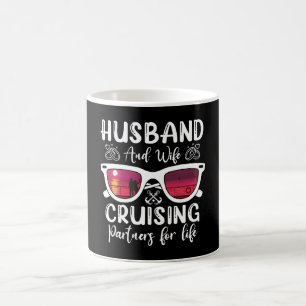 Husband Wife Cruising Partners for Life  Coffee Mug