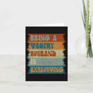 Husband Wife Marriage Humor Husband Happy Fathers Card