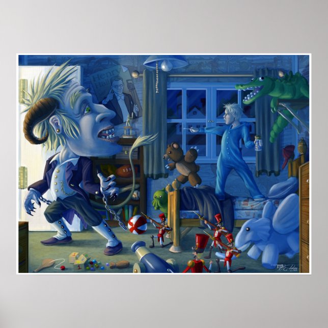 Hush, here comes the Boogieman Poster (Front)