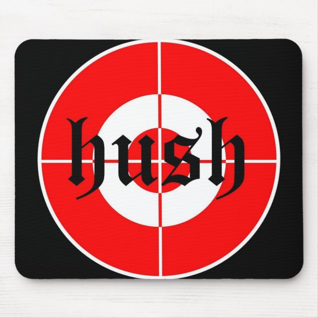 Hush Target Mousepad (Front)