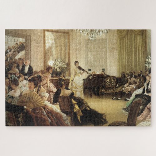 Hush the Concert by James Tissot Jigsaw Puzzle