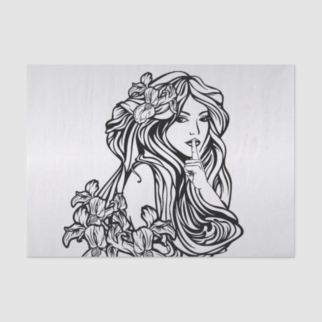 Hush Tissue Paper (Front)