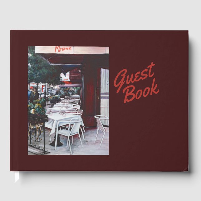 Hushed Daylight Guest Book (Front)