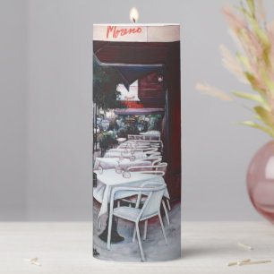 Hushed Daylight Pillar Candle
