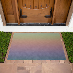 Hushed Pastel Field Doormat