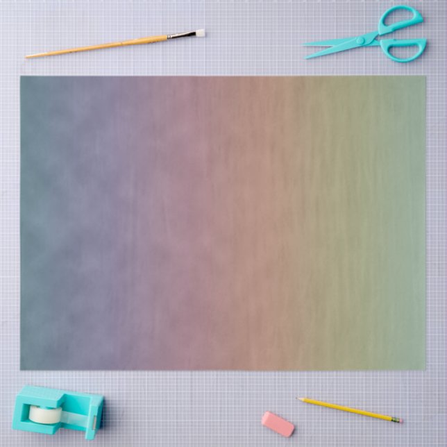 Hushed Pastel Field Tissue Paper (Craft)