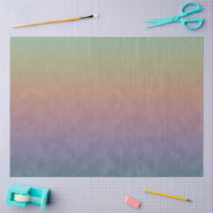 Hushed Pastel Field Tissue Paper