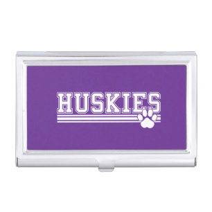 Huskies business card case