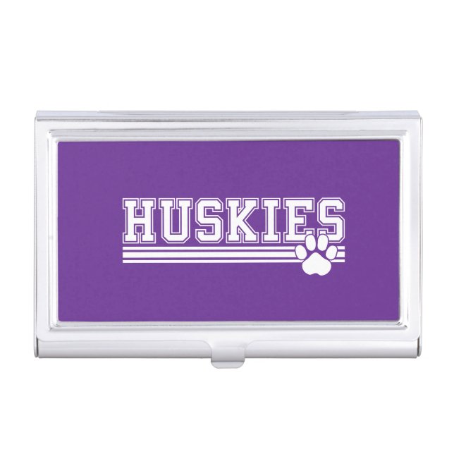 Huskies  business card case (Front)