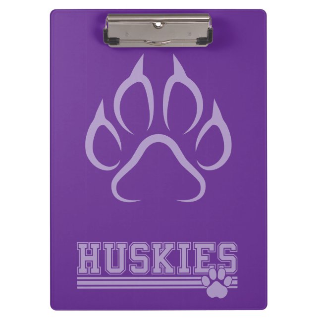 Huskies  clipboard (Front)