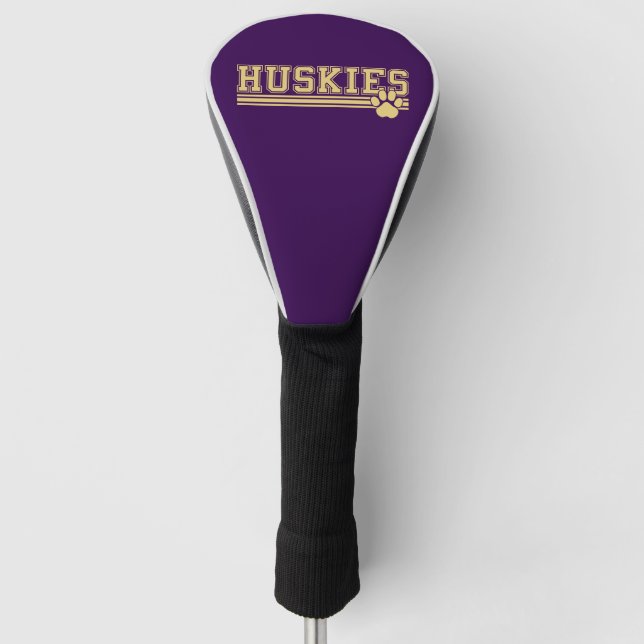 Huskies Club Golf Head Cover (Front)