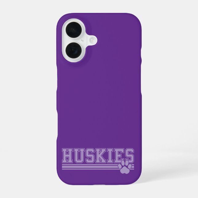 Huskies Iphone Case (Back)