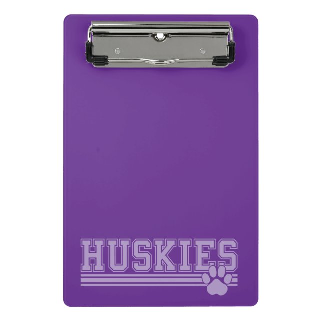 Huskies  mini clipboard (Front)