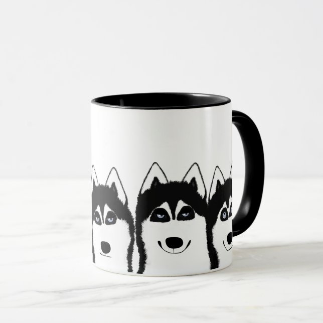 Huskies Mug (Front Right)