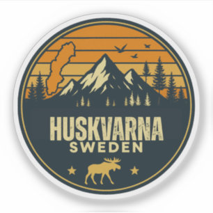 Huskvarna, Sweden Sverige Sticker