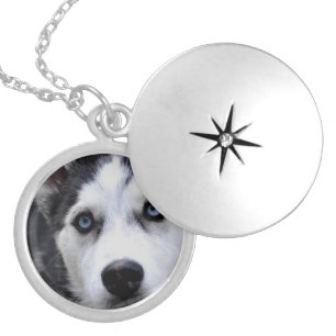 husky-54 locket necklace