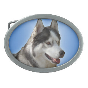 Husky Belt Buckle Malamute Husky Wolf Dog Buckles
