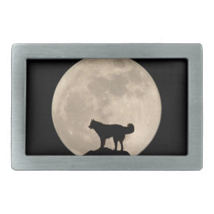Husky Belt Buckle Malamute Husky Wolf Dog Buckles