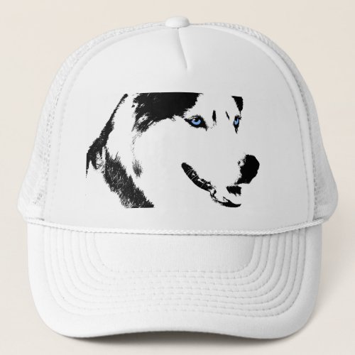 Husky Caps Sled Dog Caps  Husky  Wolf Hats Gifts