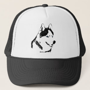 Husky Caps Sled Dog Caps  Husky / Wolf Hats Gifts