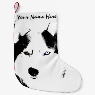 Husky Christmas Stocking Personalized Dog Stocking