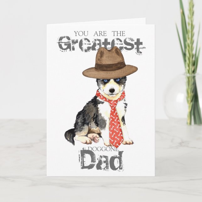 Husky Dad Card (Front)