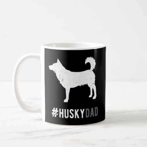Husky Dad Gift For Men Funny Siberian Husky Dog Lo Coffee Mug