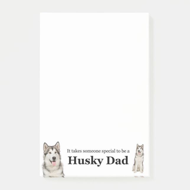 Husky Dad Notes (Front)