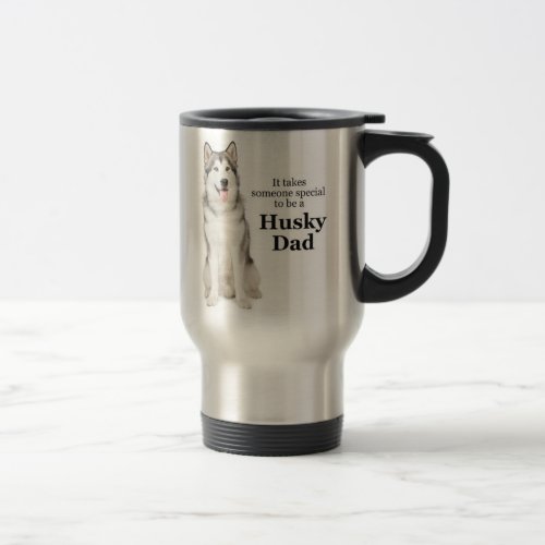 Husky Dad Travel Mug